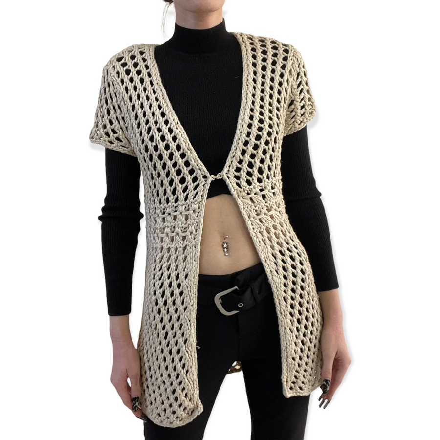 Knit cardigan
