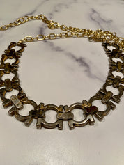 Vintage Metal Statement Belt