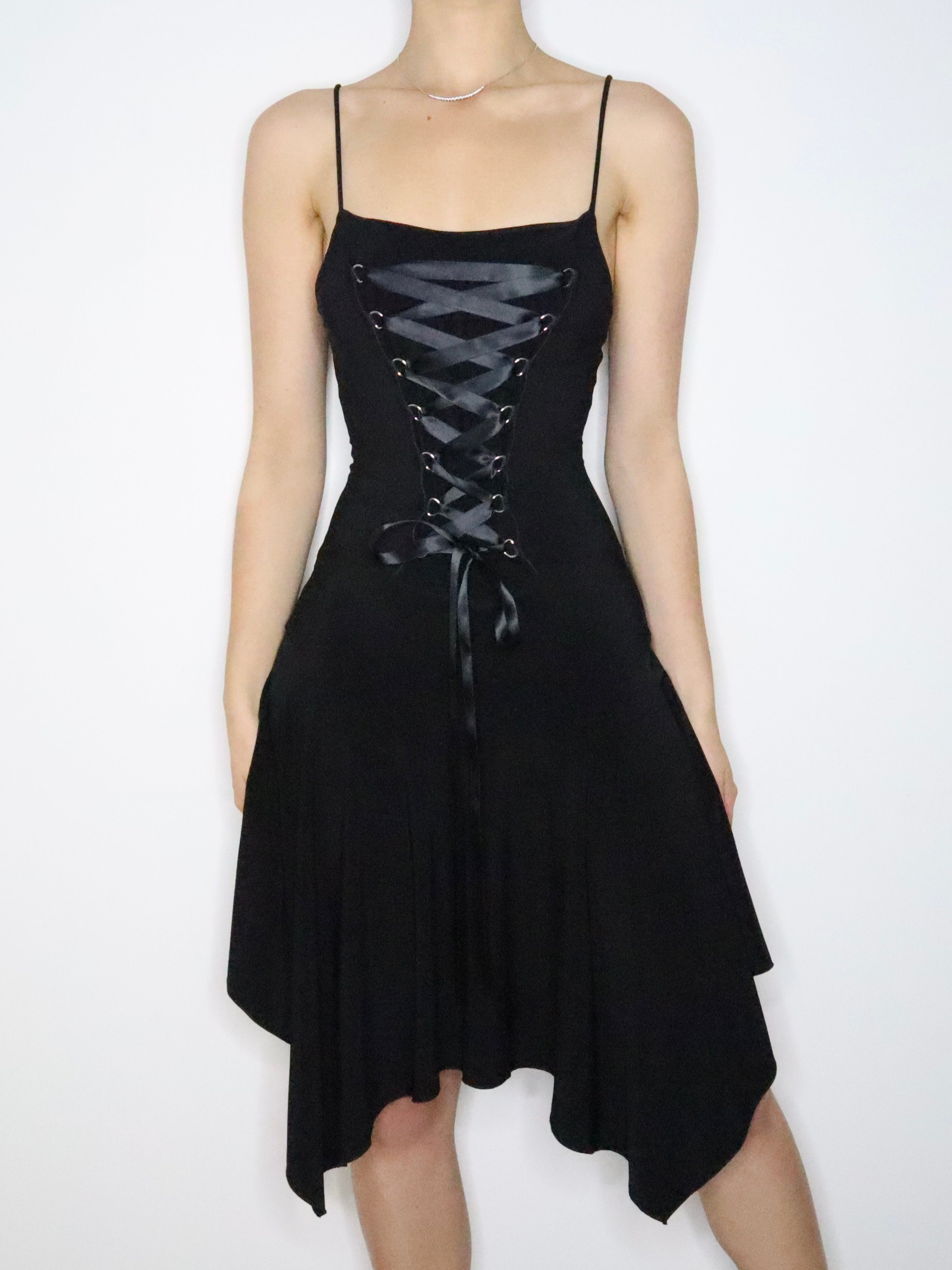 Gothic Fairy Corset Dress (S-M) Holy Thrift Gothic Fairy Corset Dress (S-M) Holy Thrift