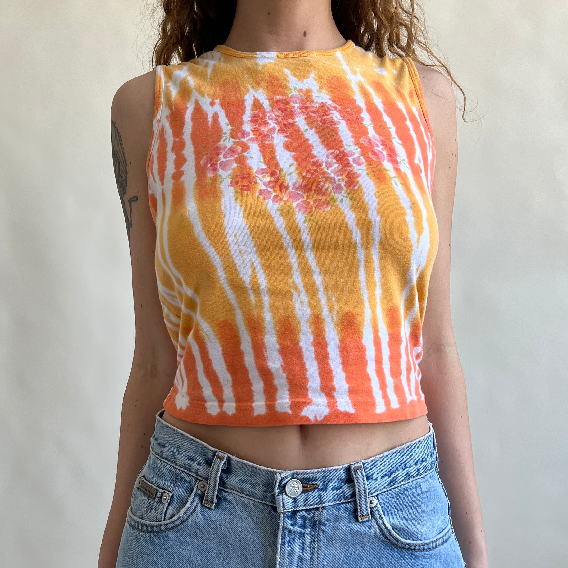 00s tie dye tank