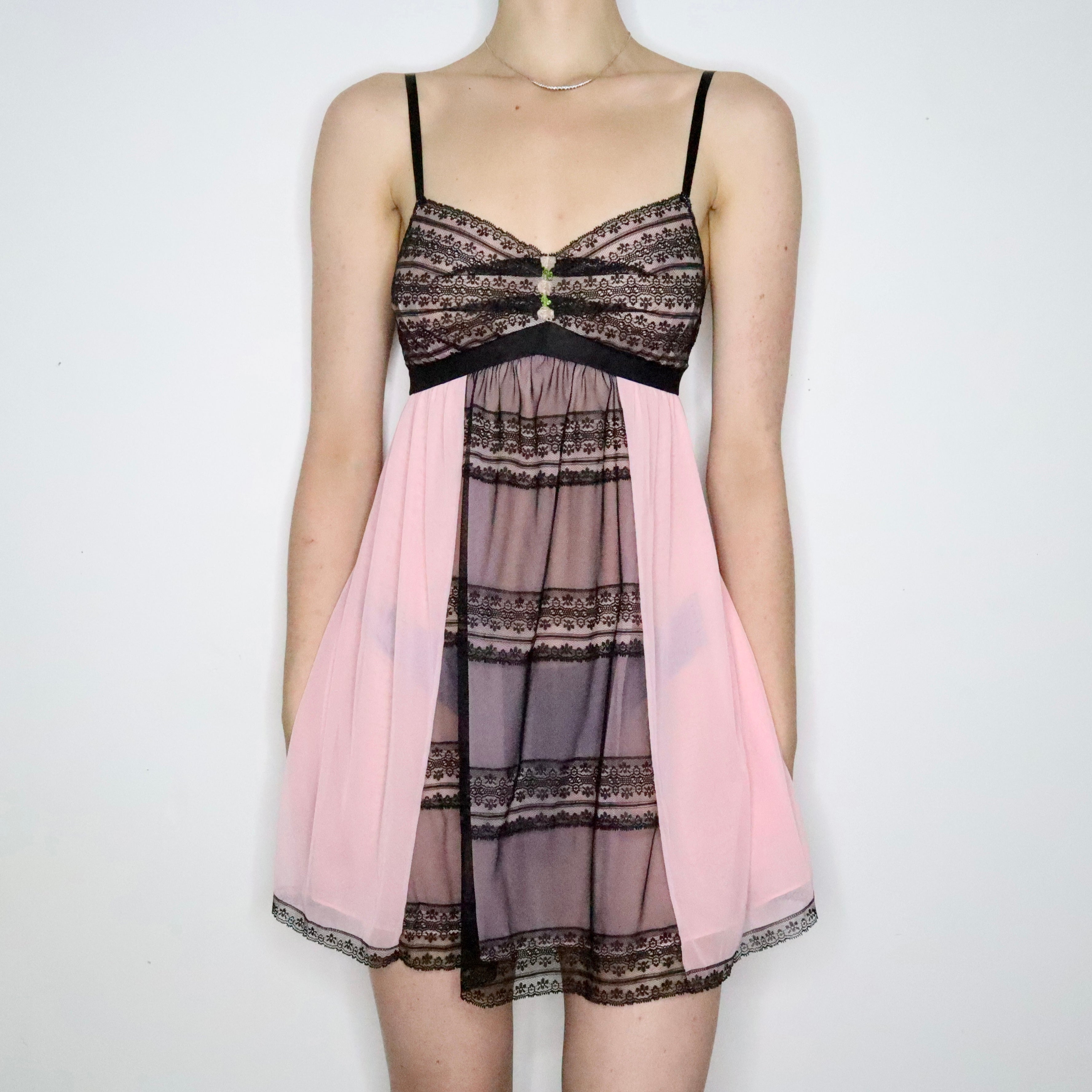 BETSEY JOHNSON Babydoll Slip Dress (S/M) 