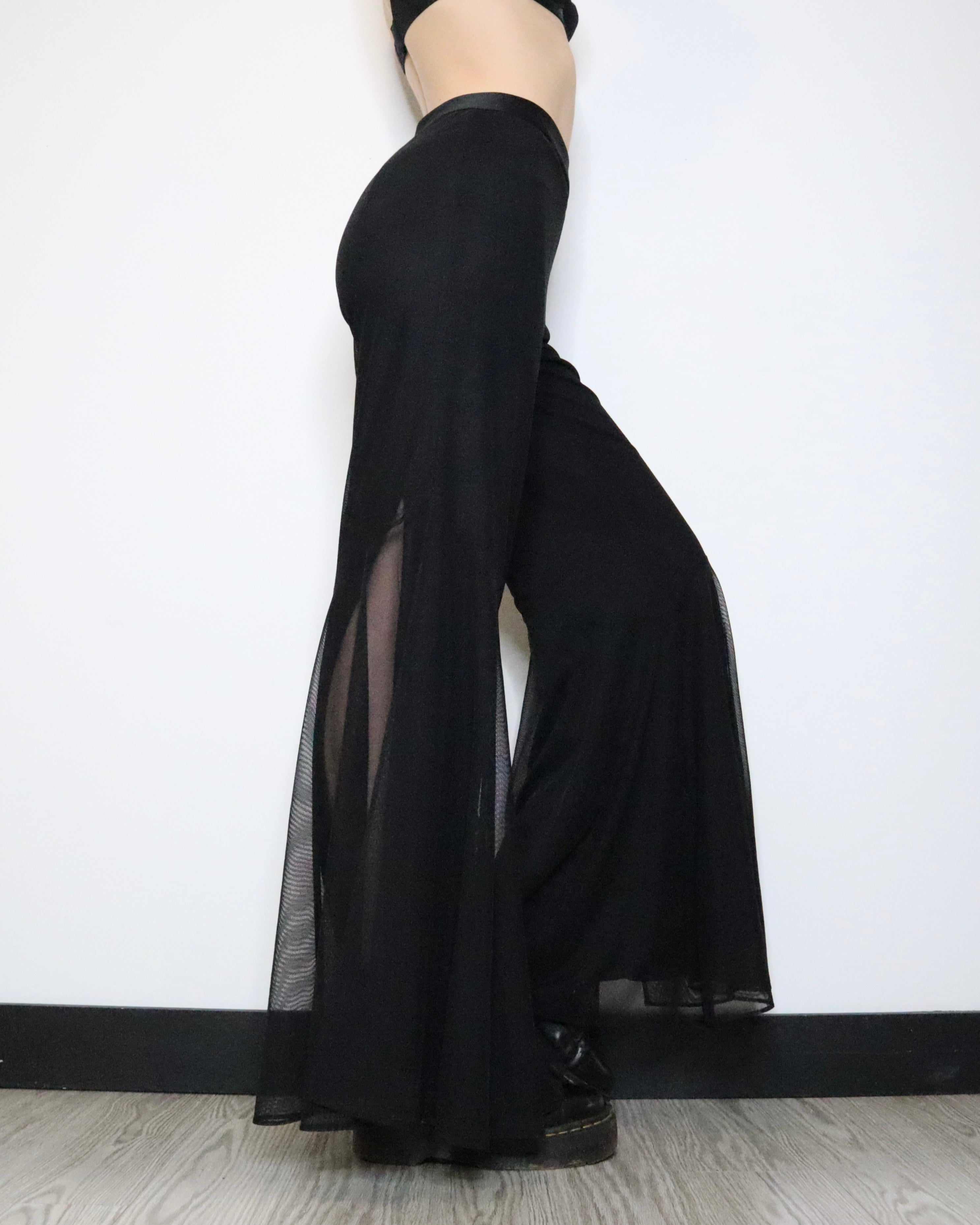 Black Bell Bottoms (Medium)