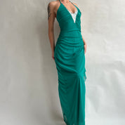 00s jade halter maxi M