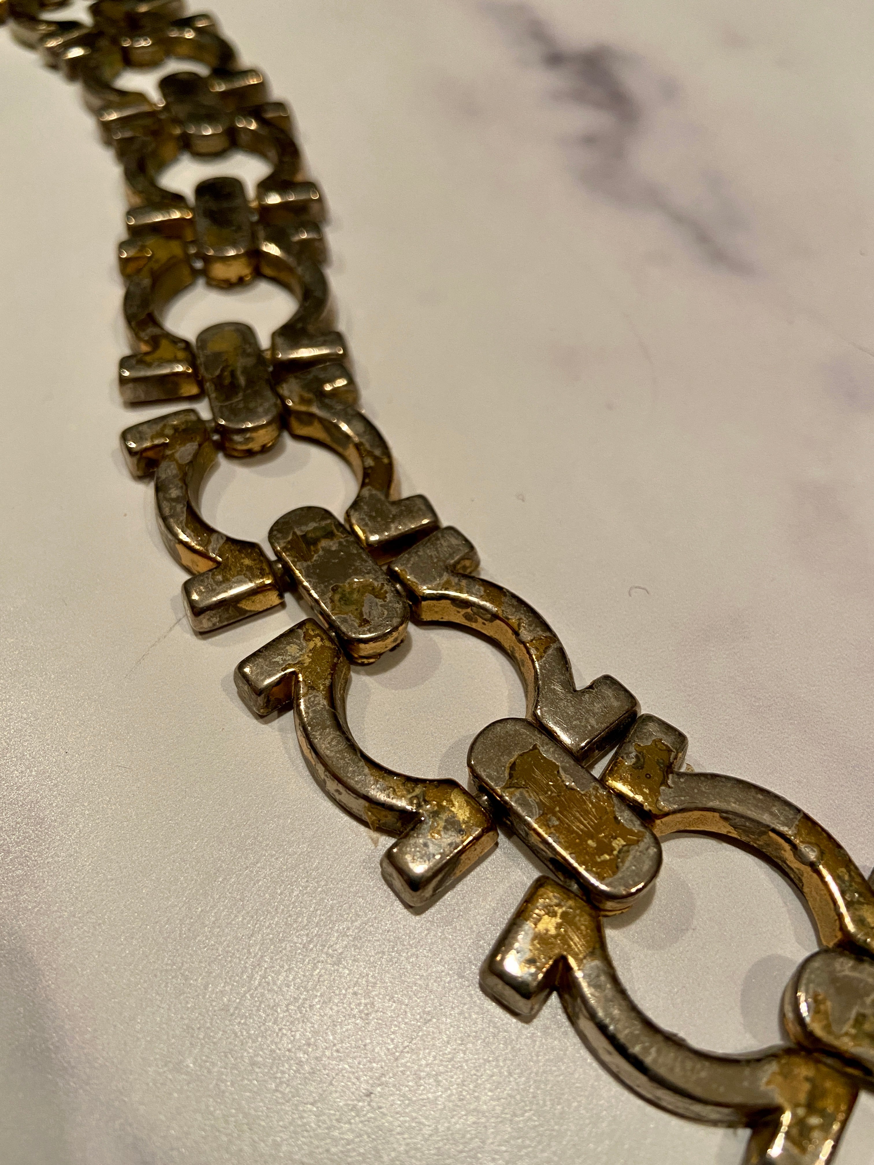 Vintage Metal Statement Belt