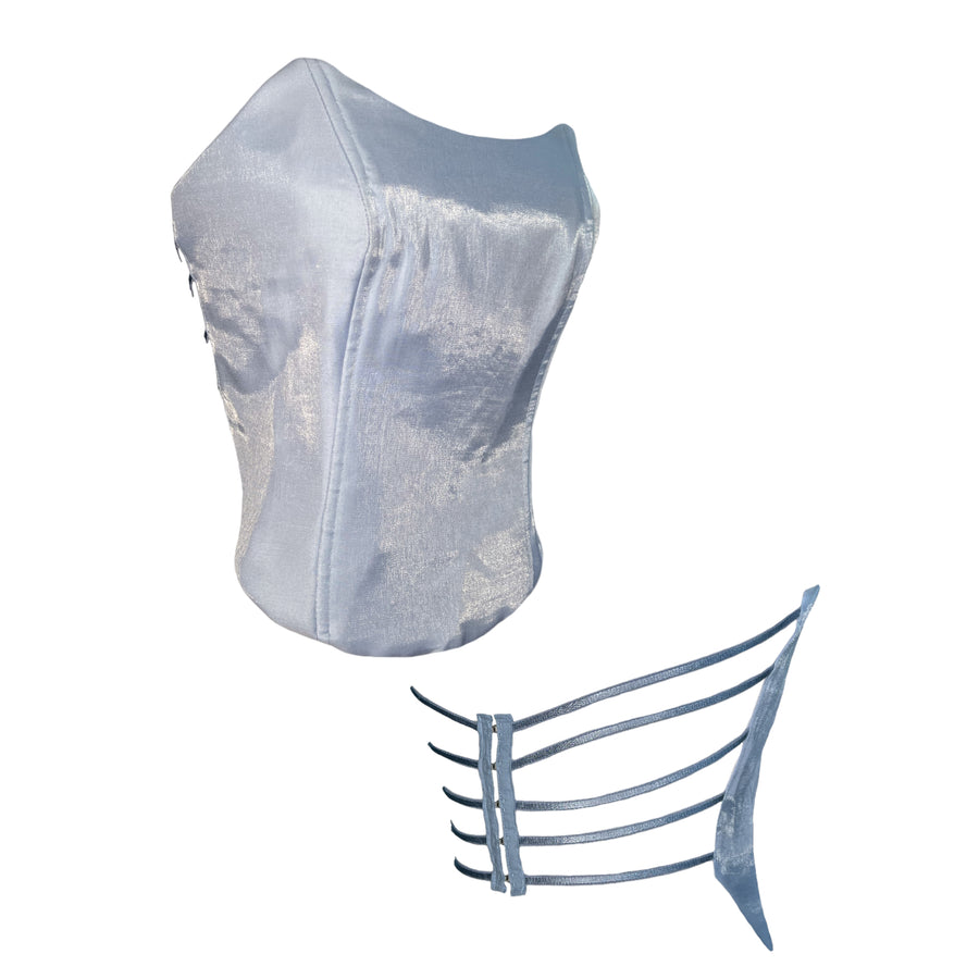 90s Cutout Corset Top