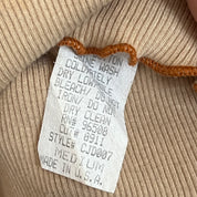 00s beige print mini dress