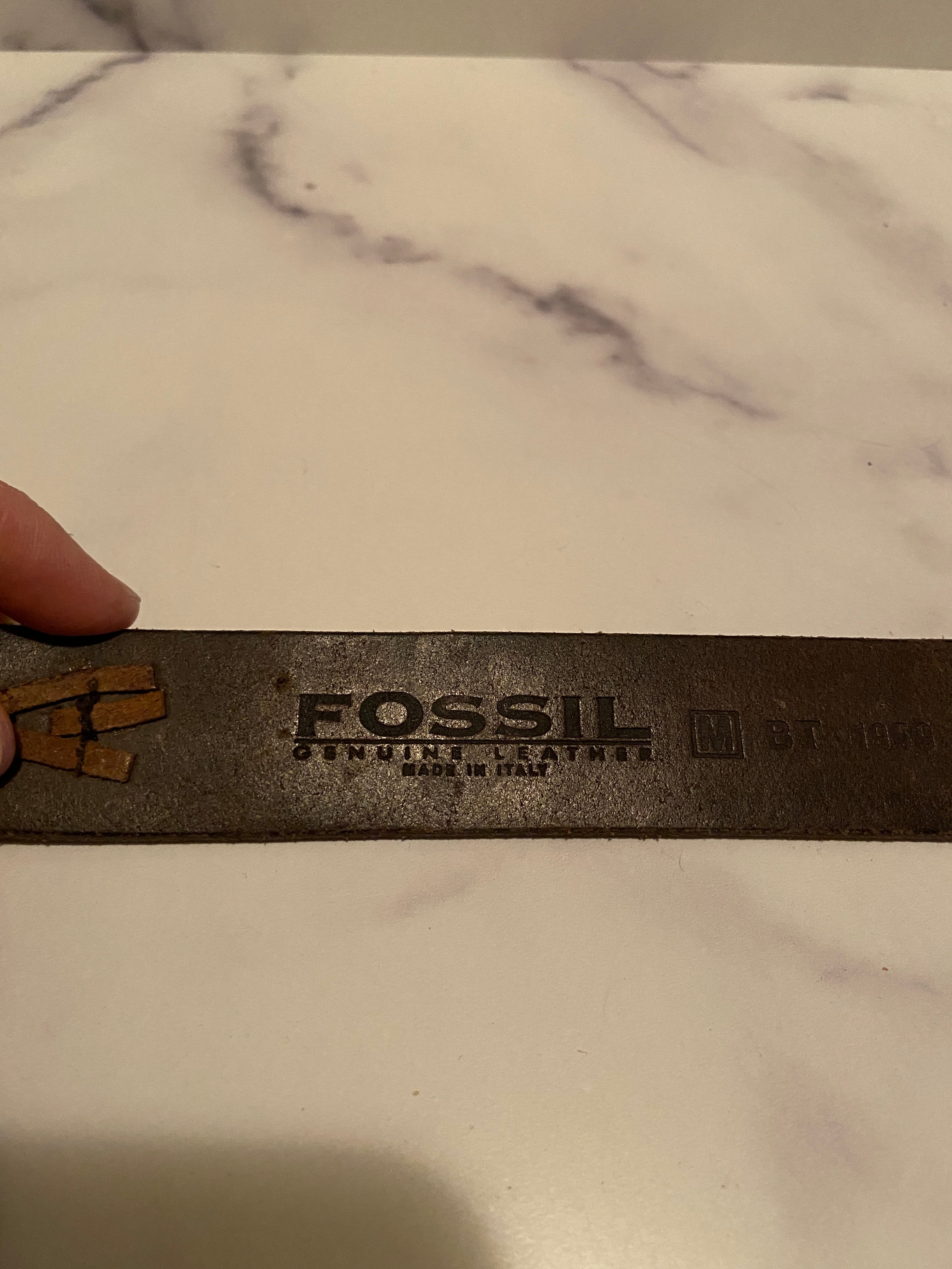 Fossil Leather Belt (M)