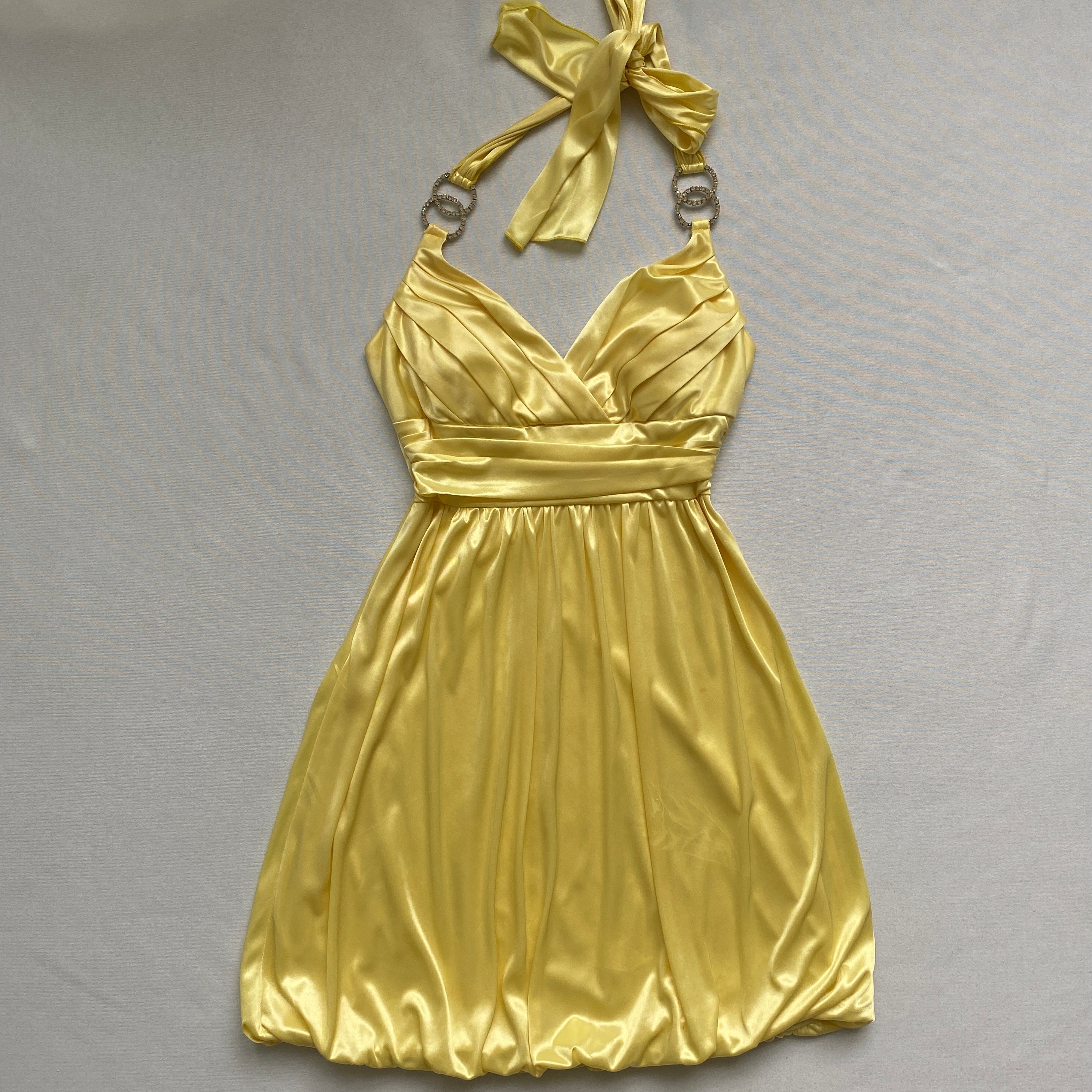 slim fit dress slacks Kardashian Kids, cream & gold tulle & sequin bubble dress, FUC, size 2, L:  44 cm – DaisyChainClothing main image 1