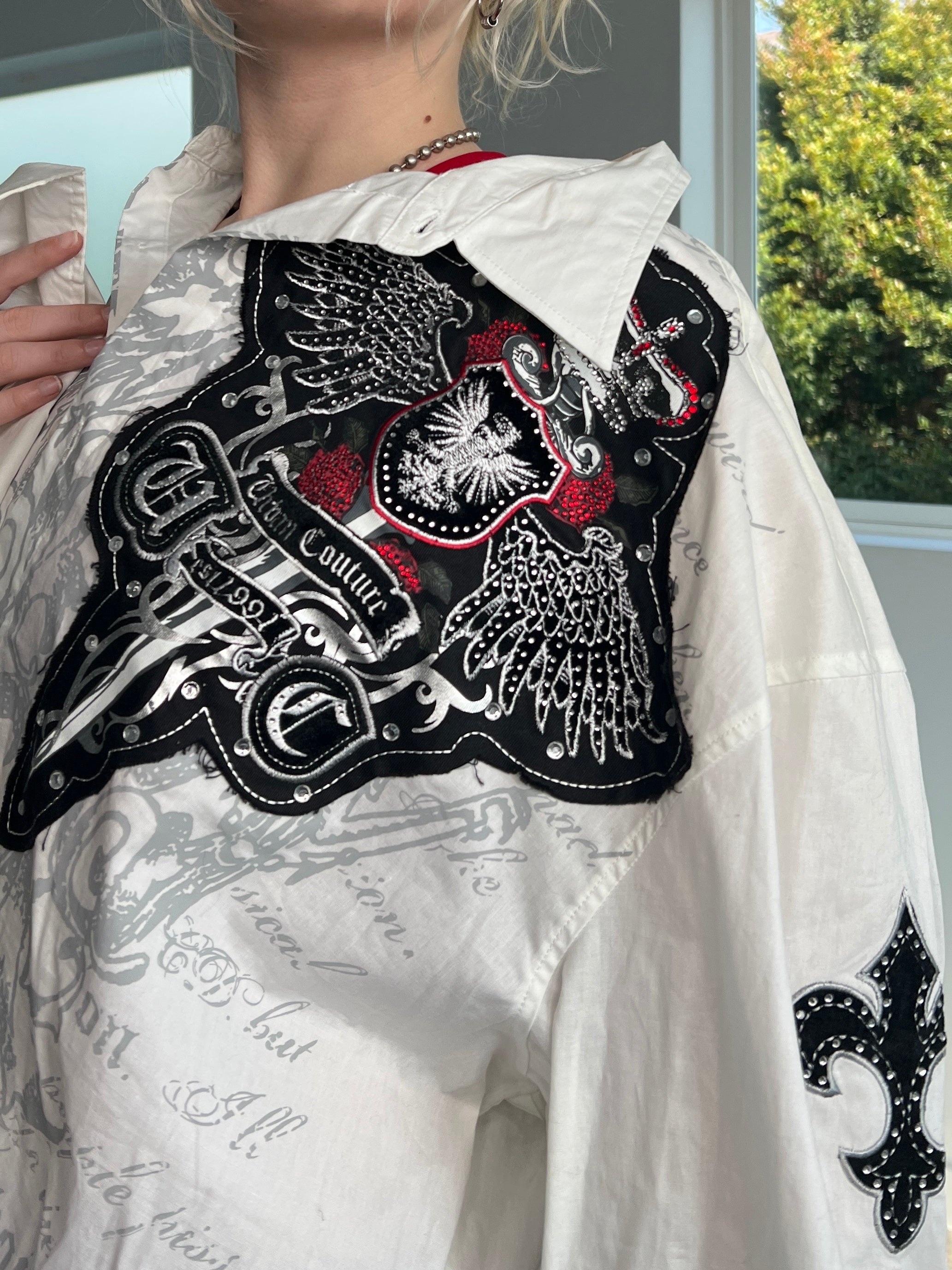 Affliction Style Button Up