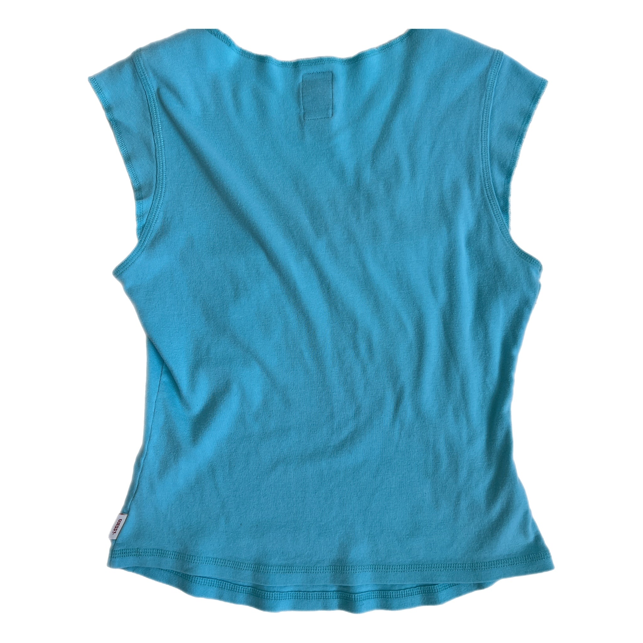 00s Blue guess tee
