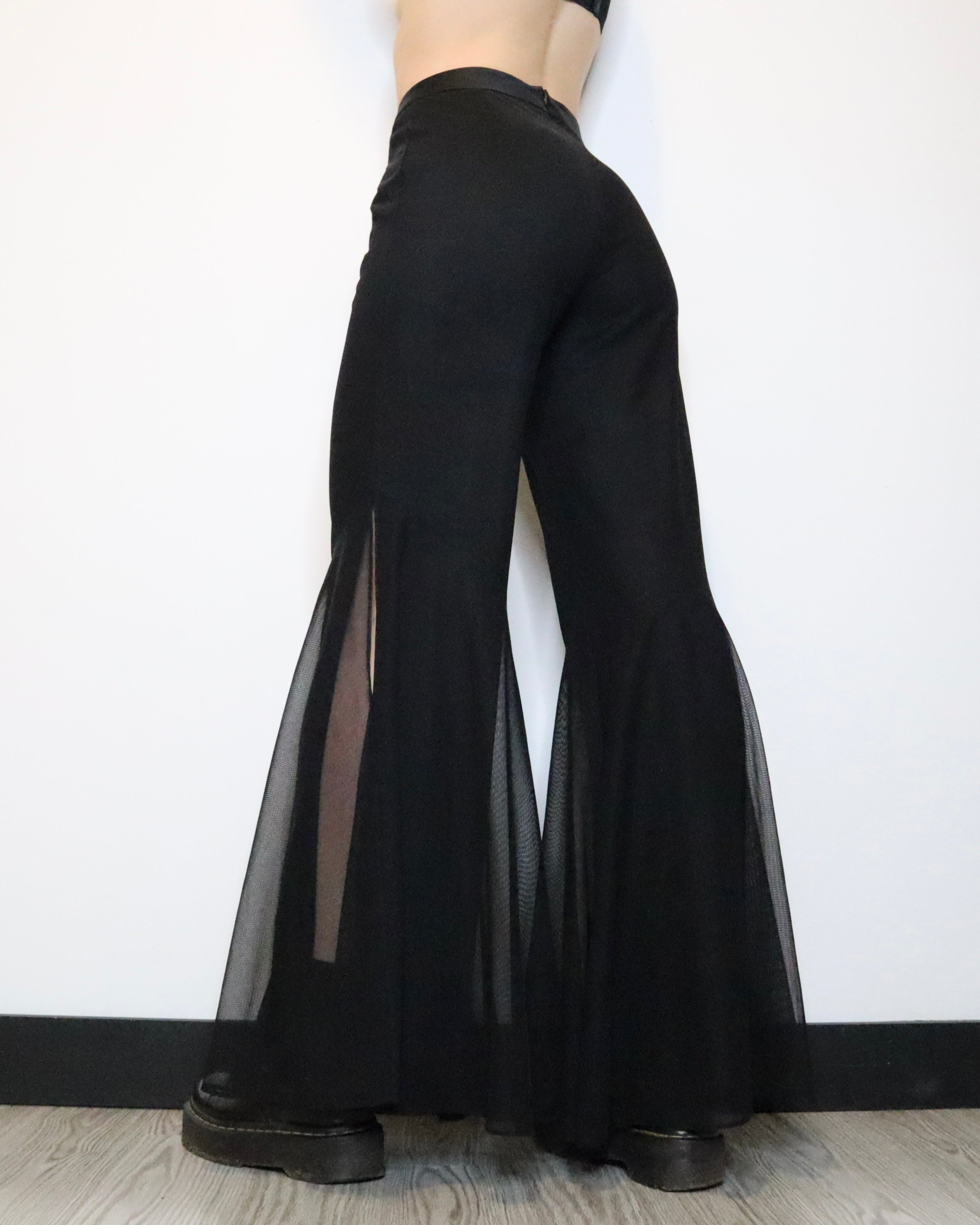 Black Bell Bottoms (Medium)