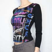 Miss Sixty Graphic Tee (S-M)