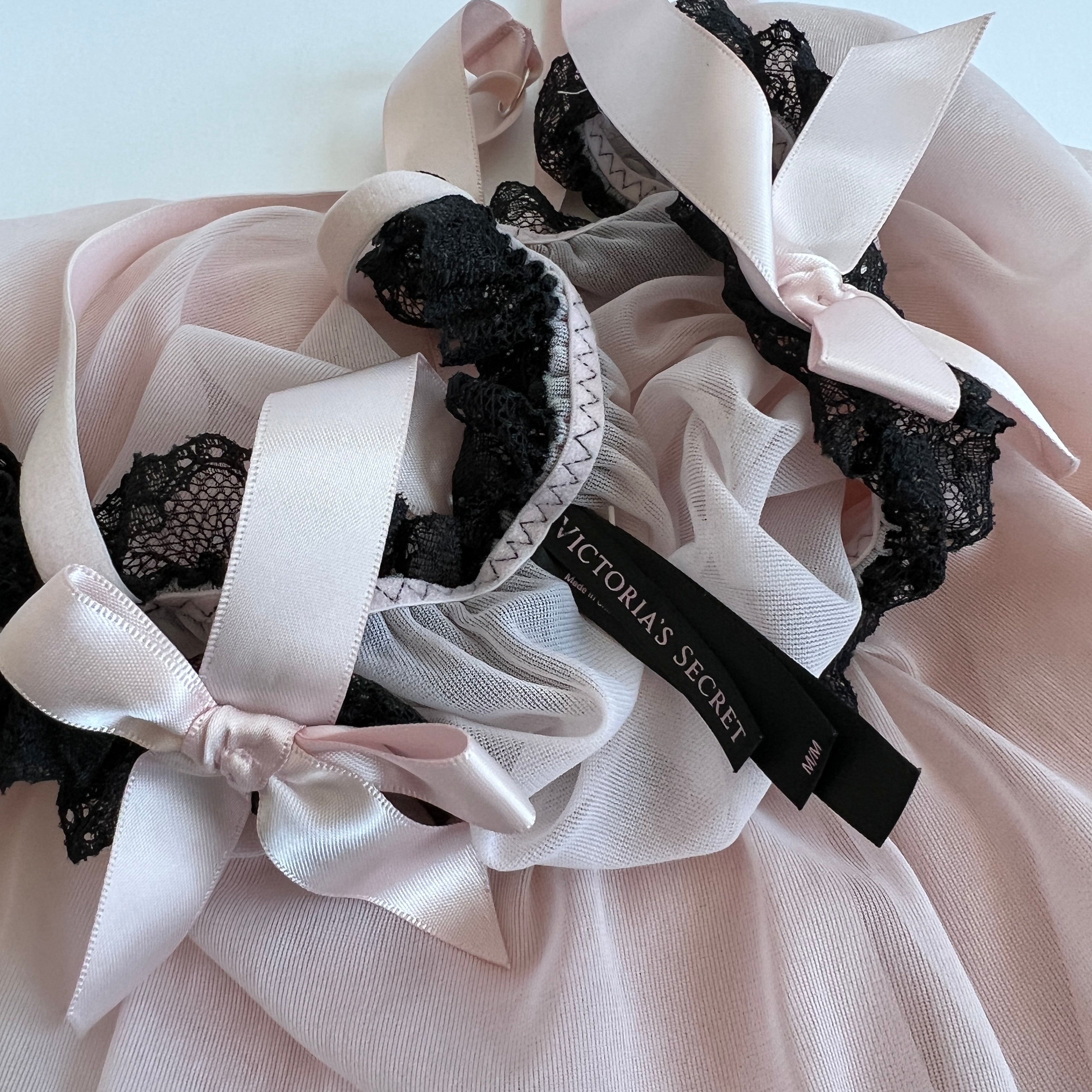 00s sheer babydoll top (S/M)
