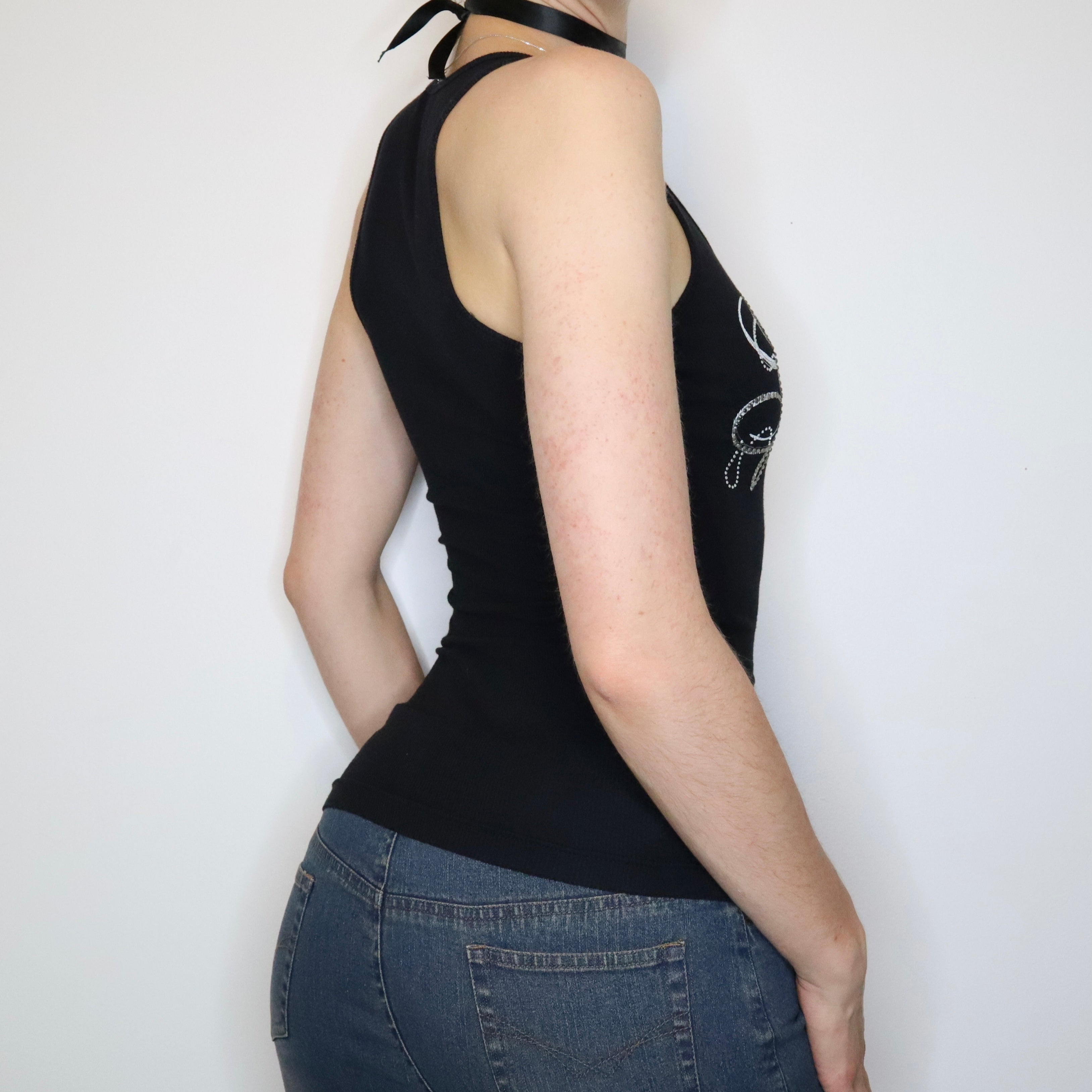 Guess Diamanté Tank Top (XS-S)