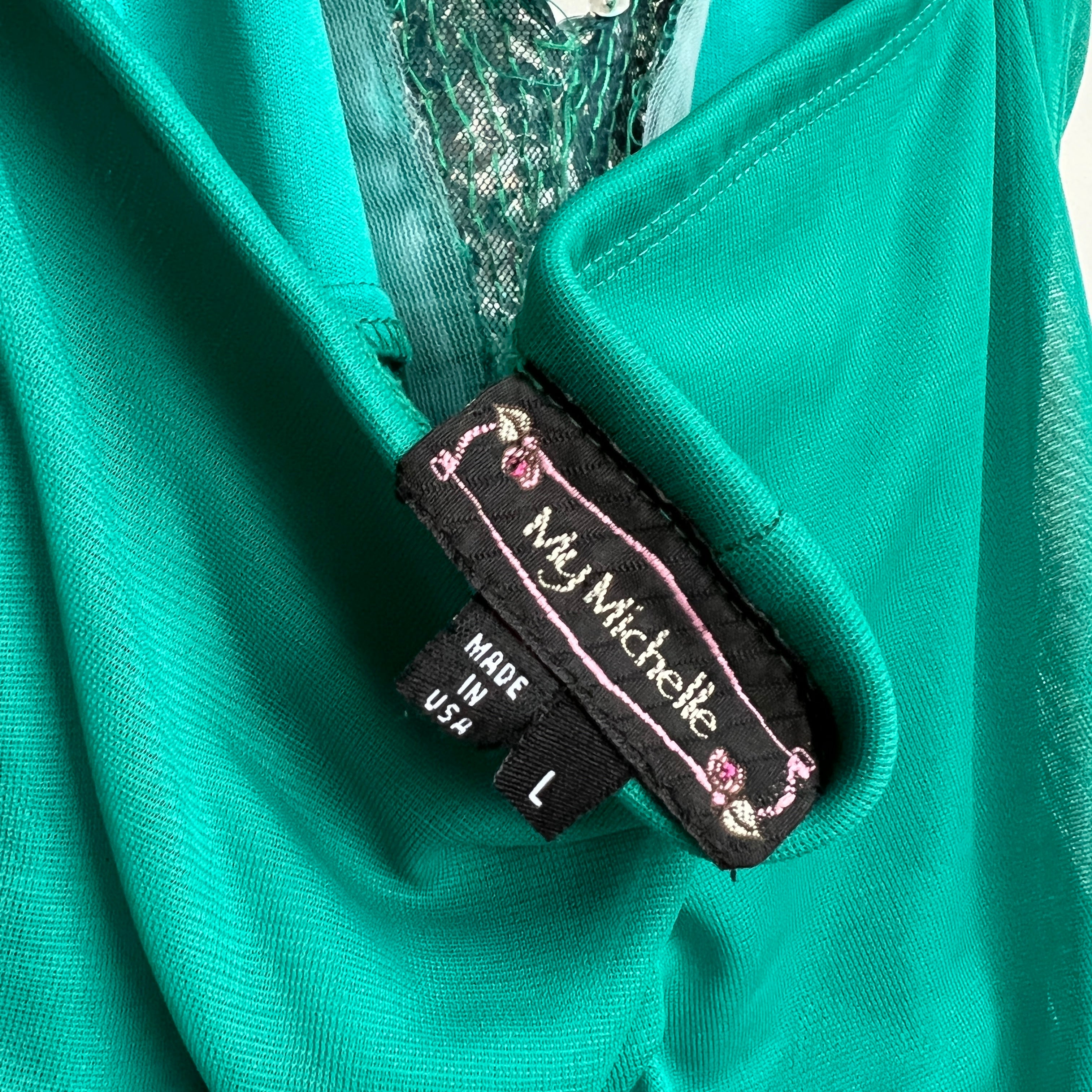 00s jade halter maxi M