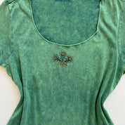 00s faded sage tee
