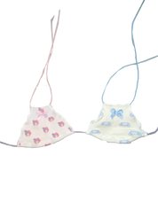⋆ ˚。 ☆ cat and bunny bikini t♡p ☆。˚⋆