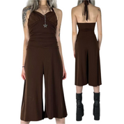 Y2K Java Gaucho Jumpsuit (M)