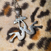 Rare Vintage Playboy Cherry Girls Necklace