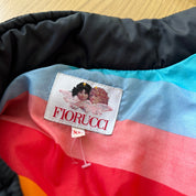 Fiorucci Rainbow Lined Puffer Jacket (S/L)