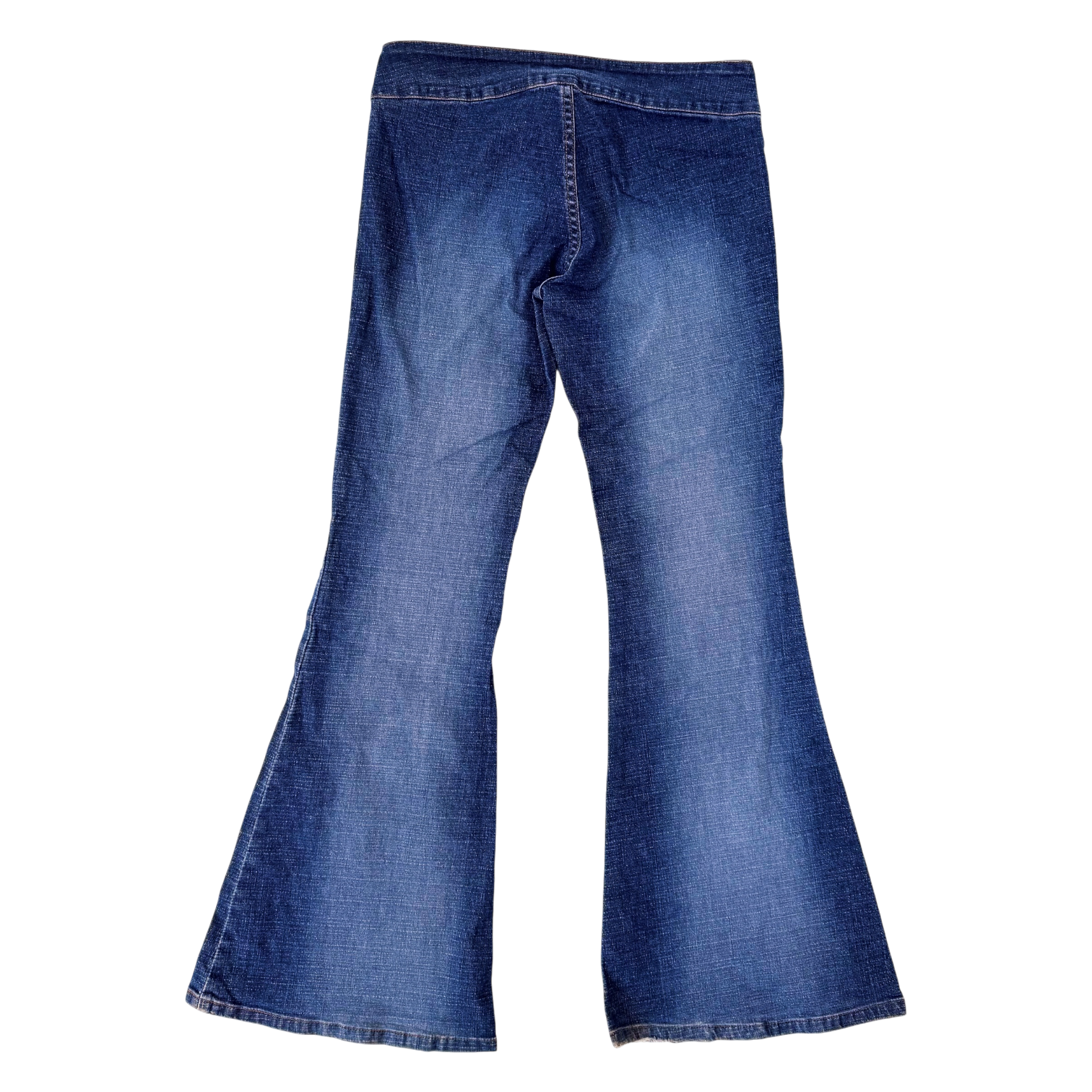 Vintage Fringe Belt Jeans (M)