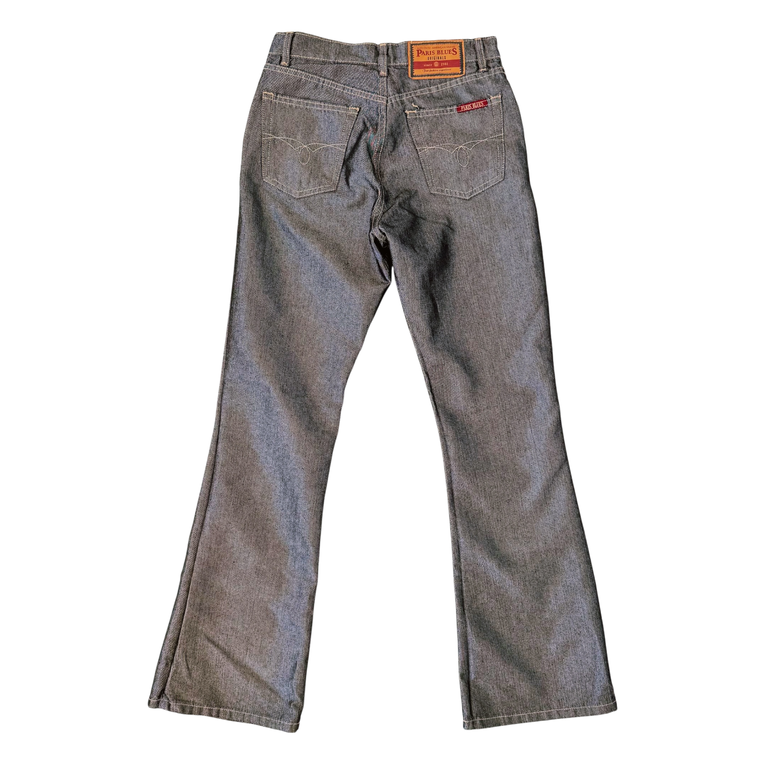 90s Metallic Gunmetal Pants (S)
