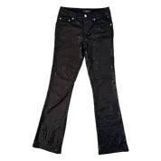 Z. Cavaricci Black Sequin Pants (XS)