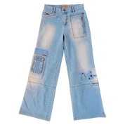 Funky European Cargo Jeans (XS)