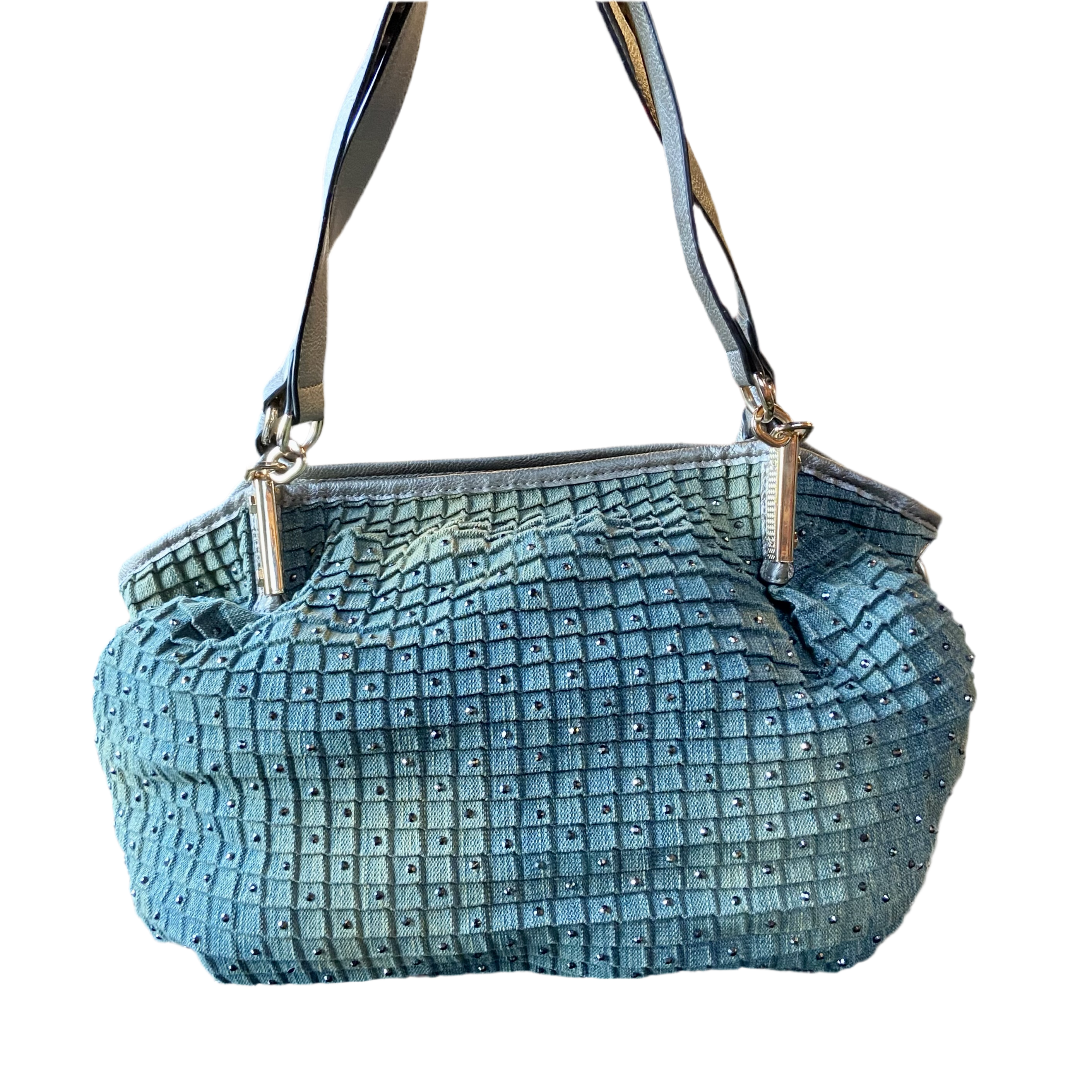 Y2K Denim Bling Bag