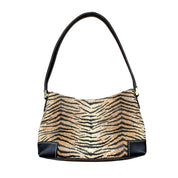 Y2K Tiger Print Shoulder Bag