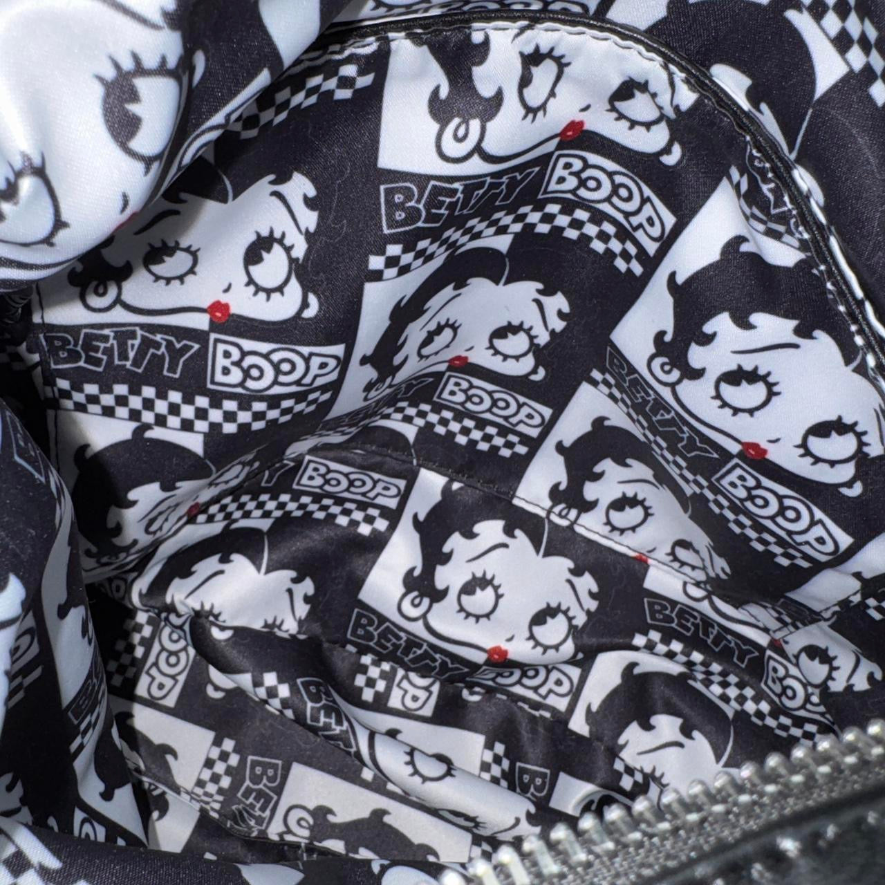 Betty Boop Studded Biker Bag