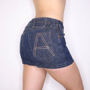 Y2K G-STAR Low Rise Denim Mini Skirt (S)