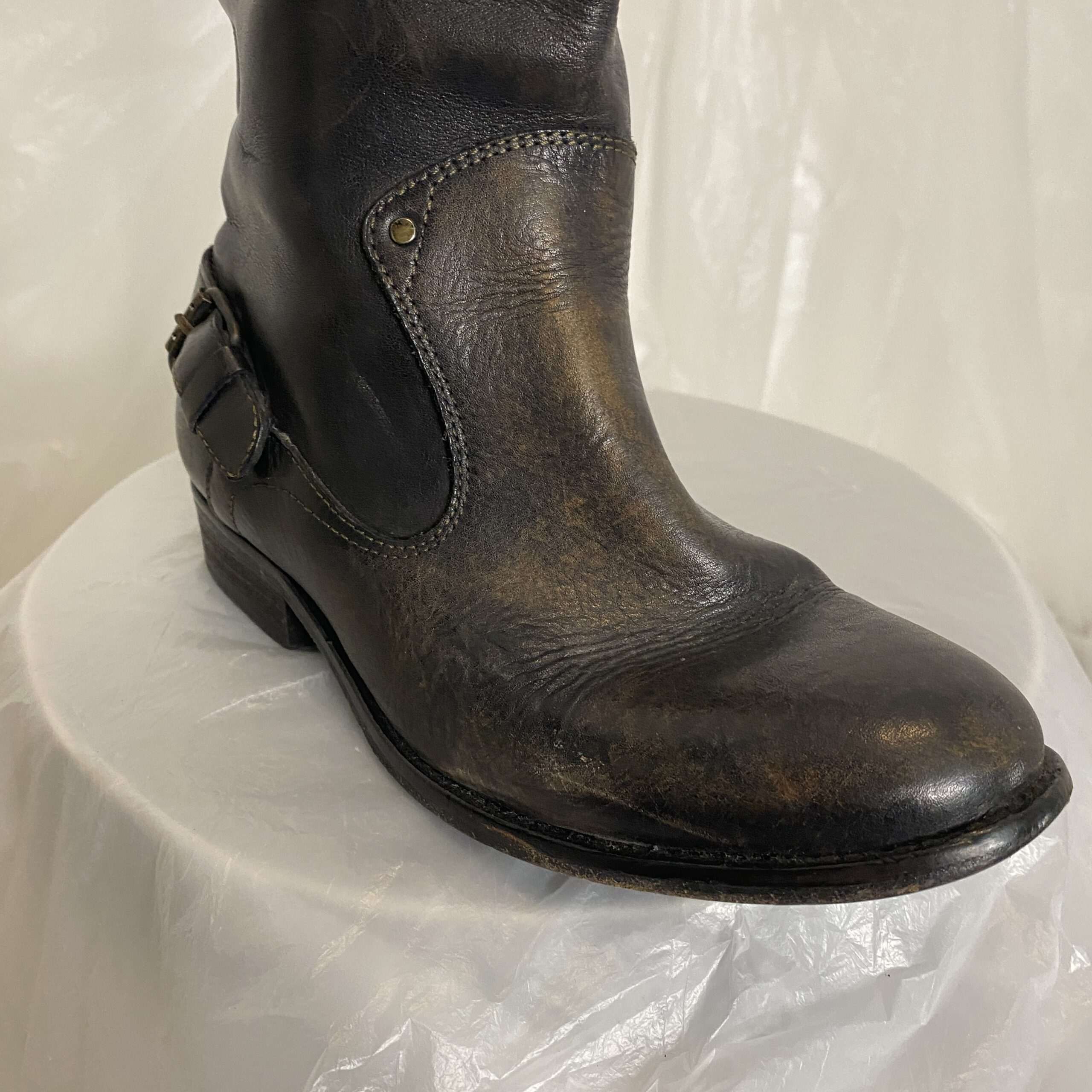 Vintage Diesel Style Lab Biker Boots (UK 5 EU 38 US 7)