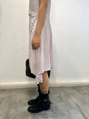 Vintage AllSaints Asymmetrical Tie Front Summer Dress (S/M)