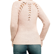 Baby Pink Turtleneck Sweater (S)