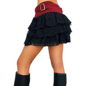 Italian Lacy Mini Skirt (XS)