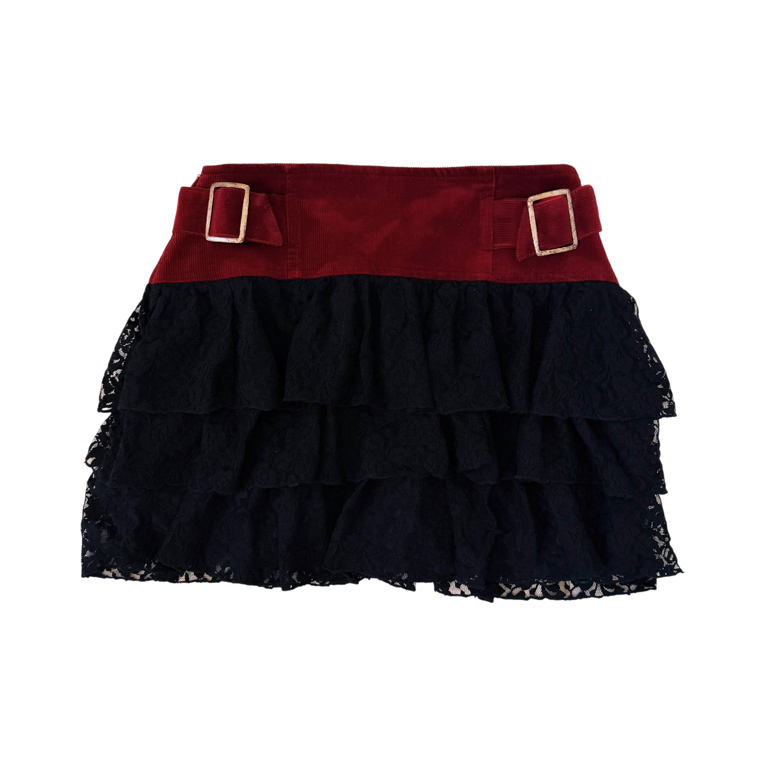 Italian Lacy Mini Skirt (XS)