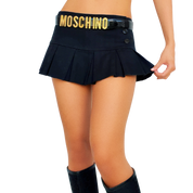 Moschino Leather Belt (XS)