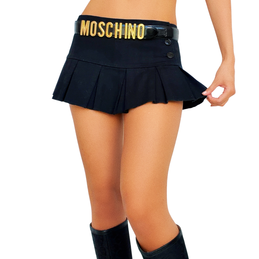 Moschino Leather Belt (XS)