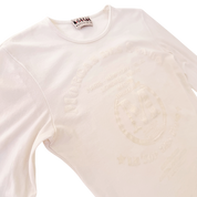 Morgan De Toi White Mesh Top (XS/S)