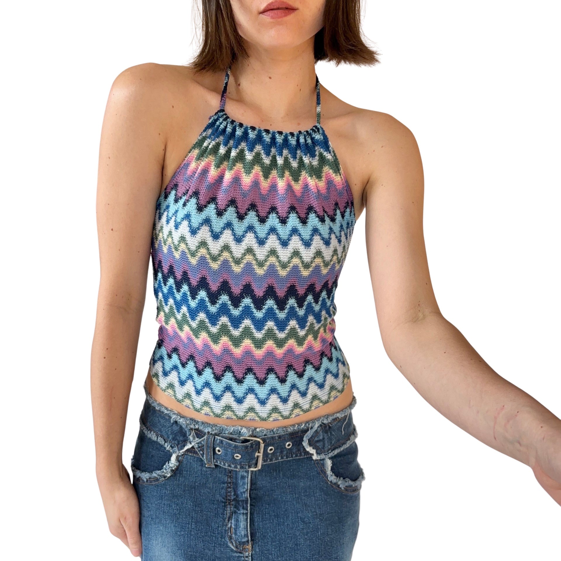 2000s Knit Halter (XS)
