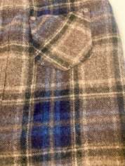 Eddie Bauer Plaid Wool Skirt