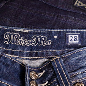 Y2K MISS ME Embellished Jeans (S)