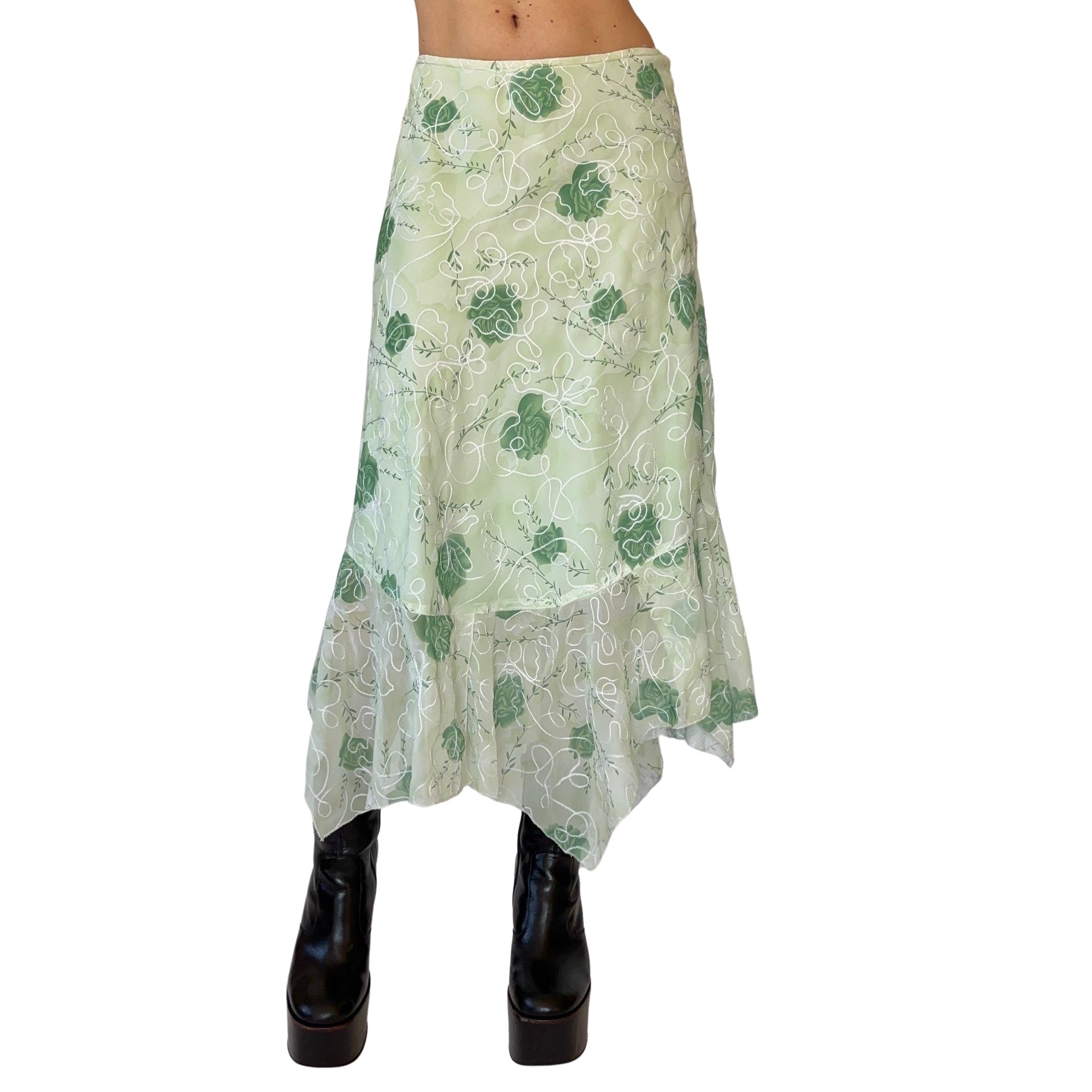 Y2K Garden Fairy Skirt (S)