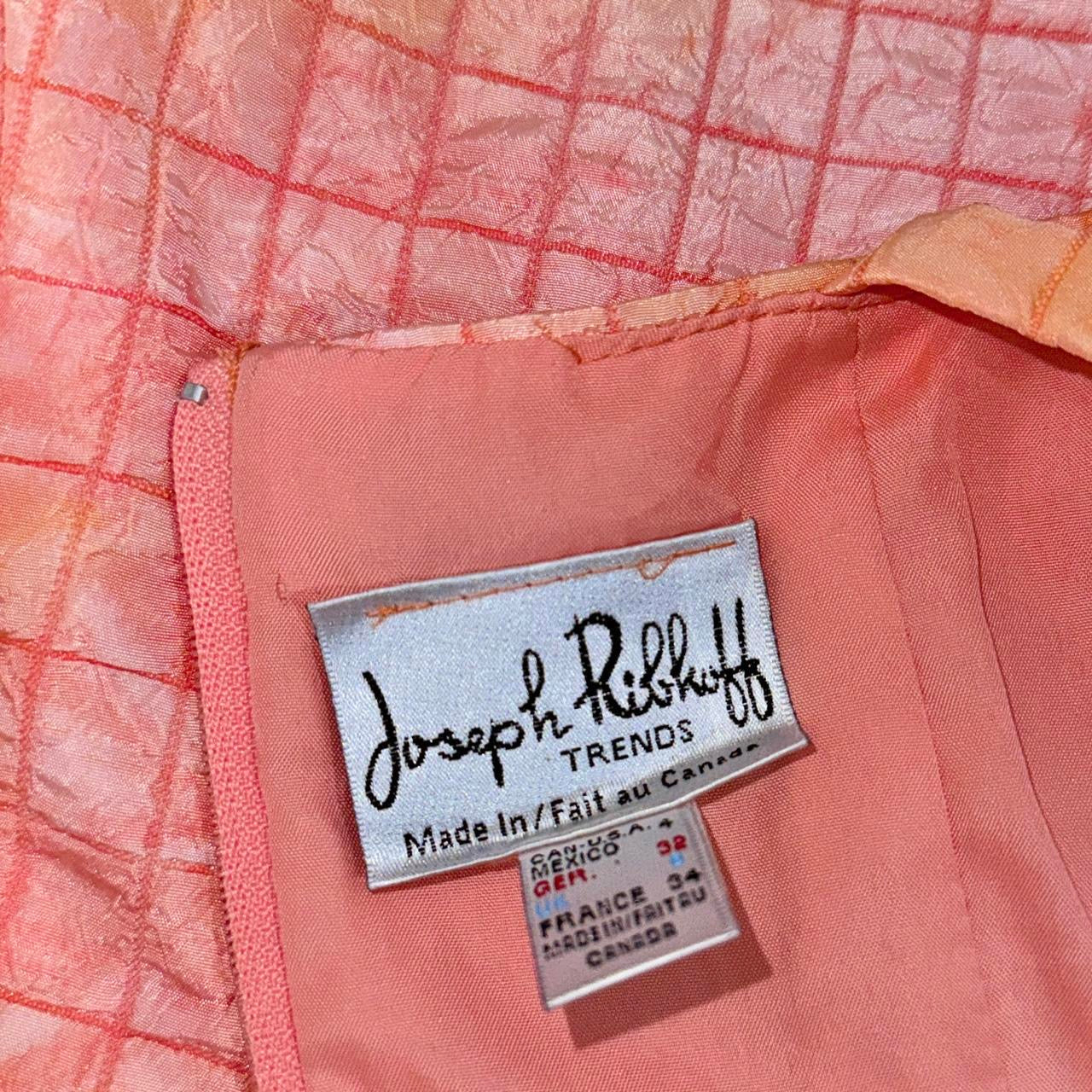 90s Peach Sorbet Bustier (M)