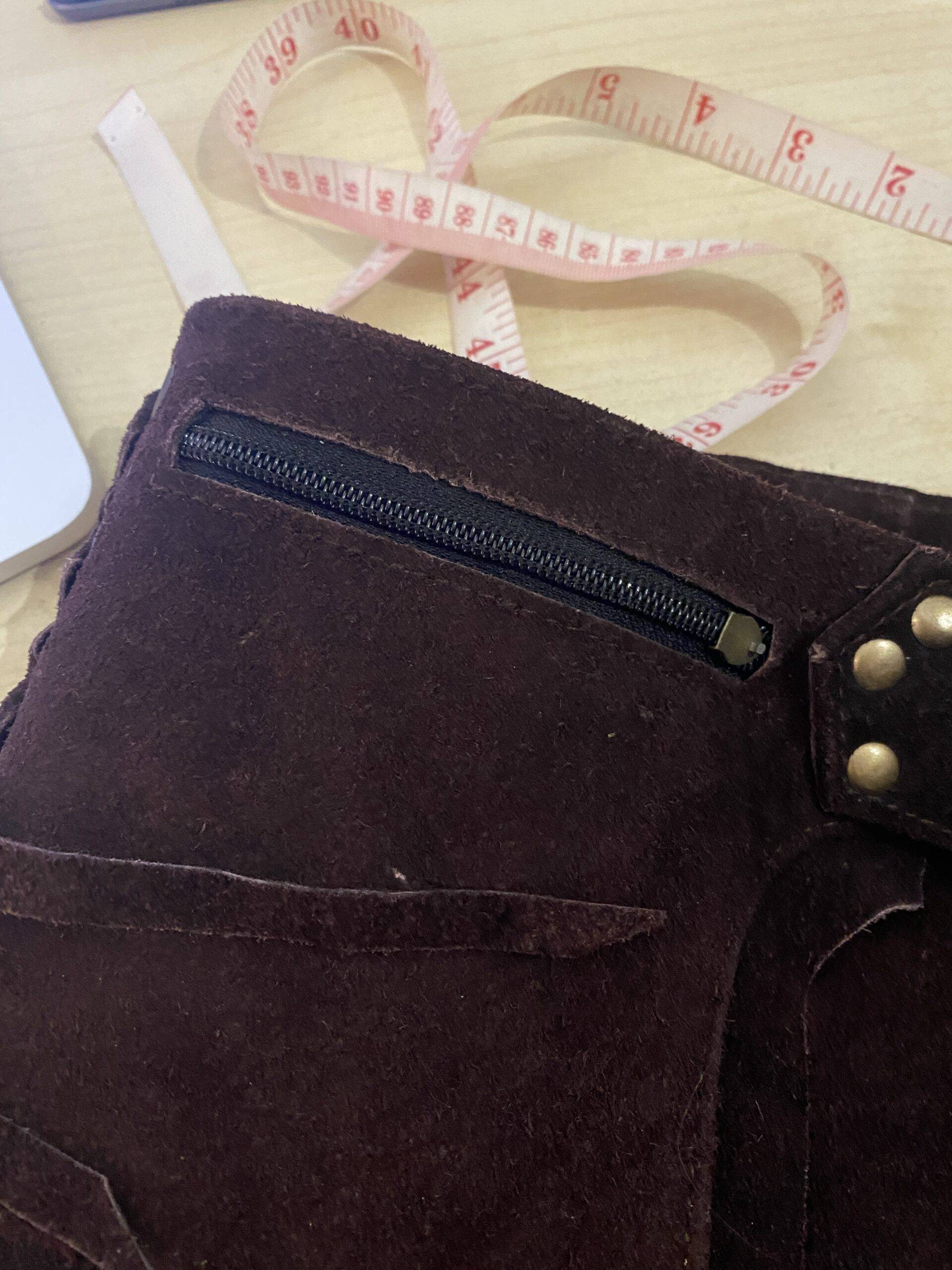 Leather Utility Belt Skirt (S/M-L)