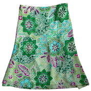 A. Byer Floral Paisley Midi Skirt (M)