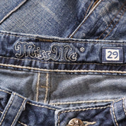 Y2K MISS ME Low Waisted Flare Jeans (S/M)