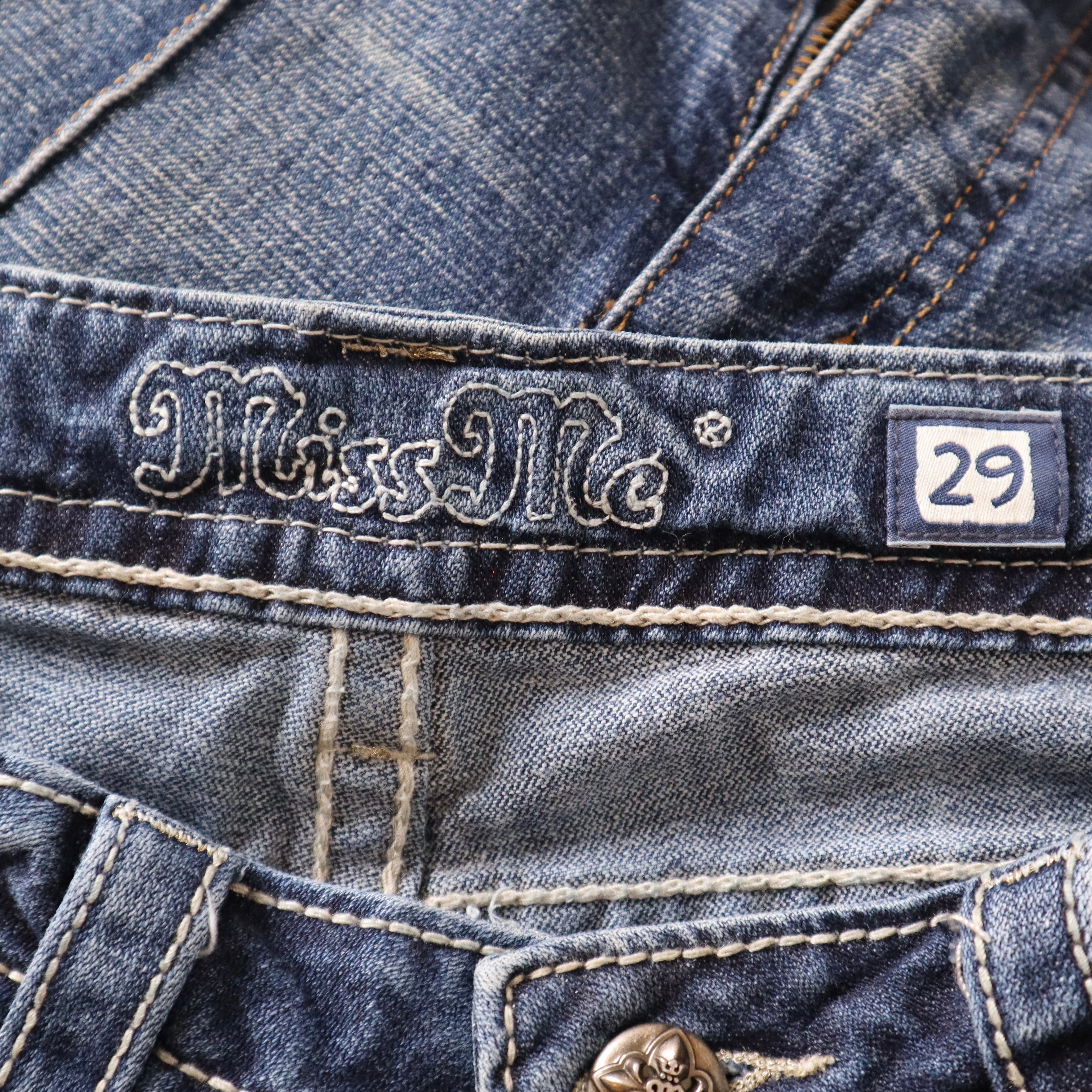Y2K MISS ME Low Waisted Flare Jeans (S/M)