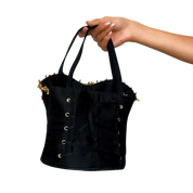 Vintage Floral Corset Purse